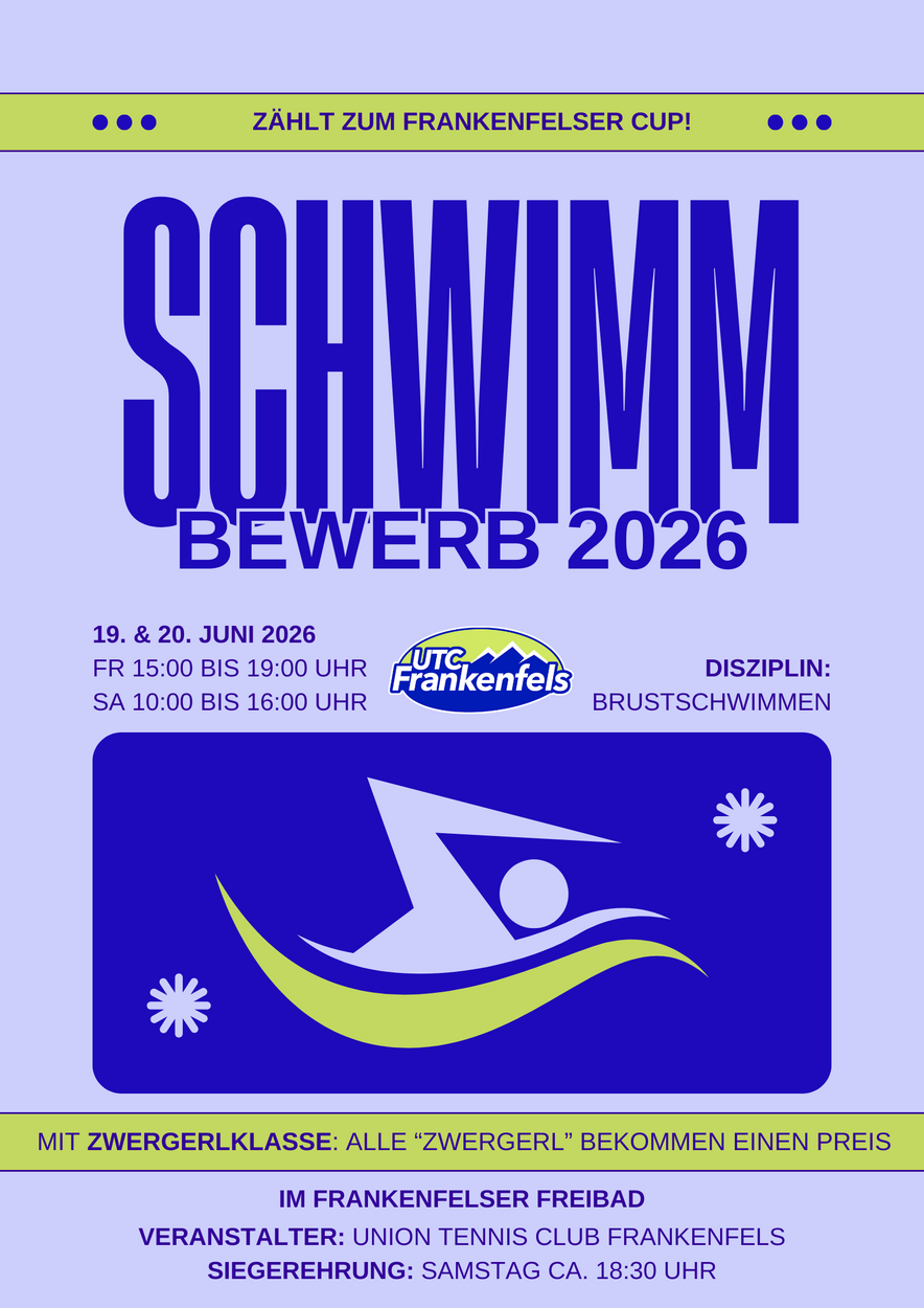 Frankenfelser Cup Schwimmbewerb 2026 im Freibad